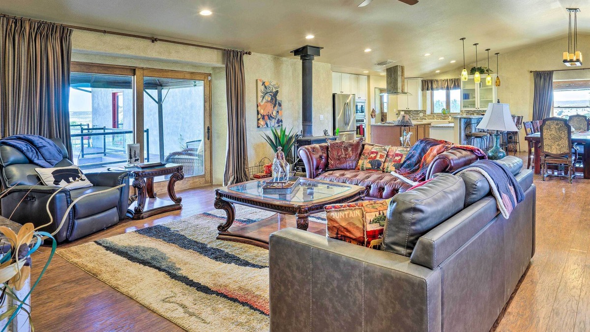 Beulah House | Beulah Home w/Wraparound Porch & Mtn Views