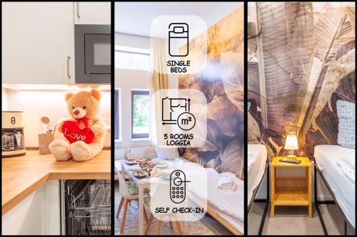 Ost Apartment | Big apartments, big bathrooms, single beds, perfect for groups