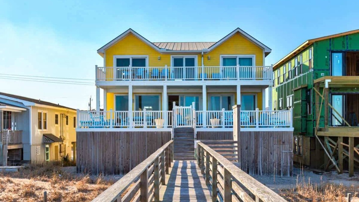 Kure Beach House | Big Bird - Awesome - Oceanfront - Pool
