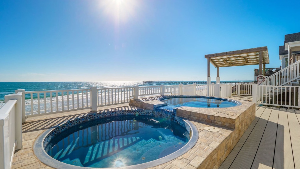 Surf City House | Big Blue Unit# 116 -Mini-Resort, Movie Theater, Pools, Beach Front, Sleeps 28