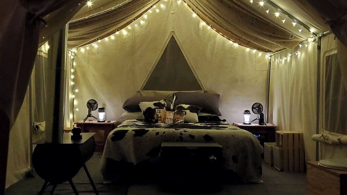 Golconda RV Rental | "Billy The Kid" Glamp Tent
