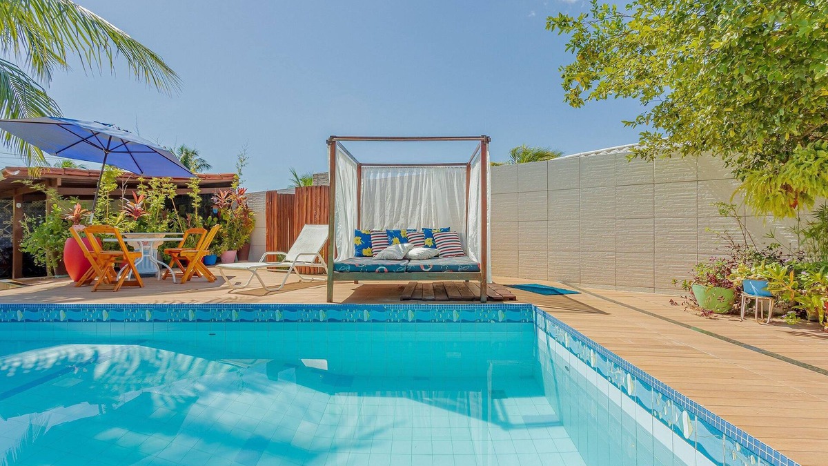 Barra do Jacuipe House | BJ07 Excelente Casa 4 Suítes -B. Jacuípe