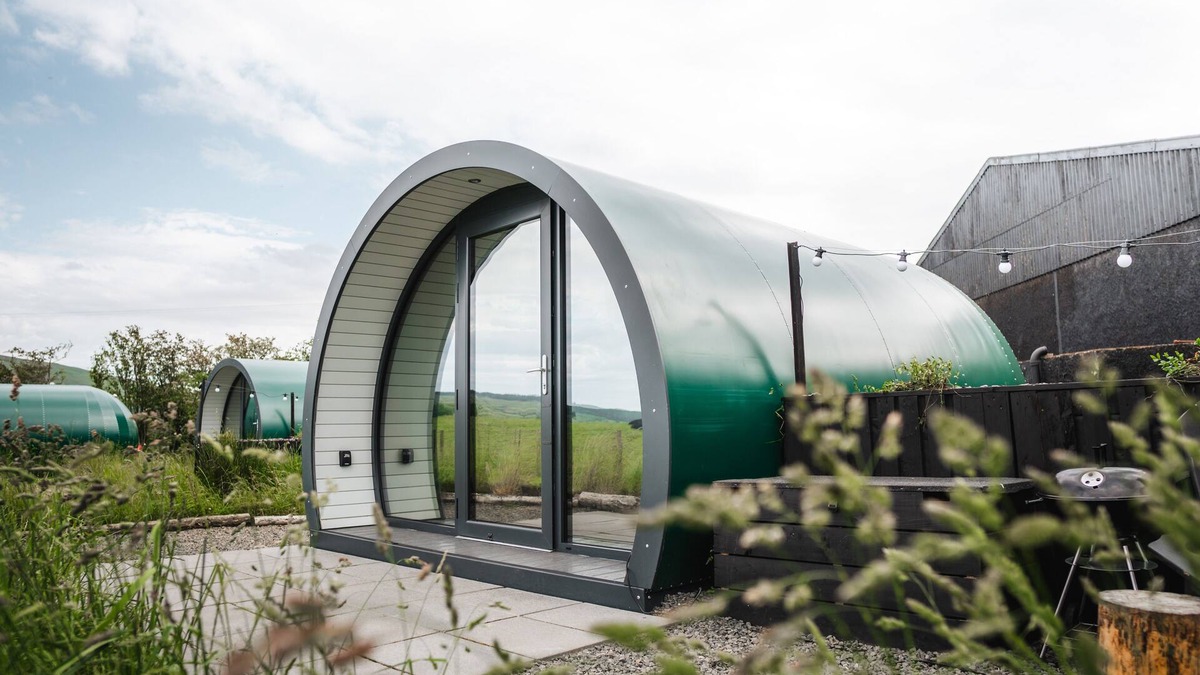 Glentaisie RV Rental | Black Knowe, Luxury Glamping, Ballycastle