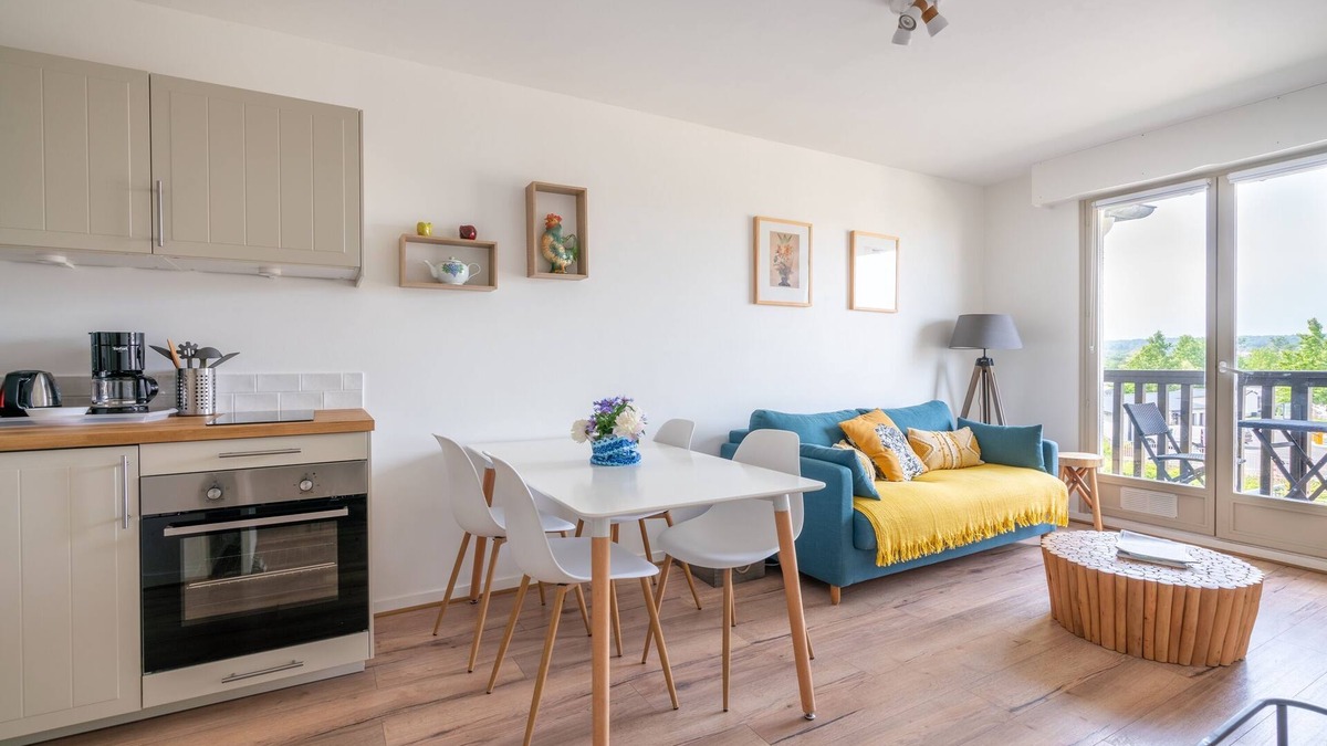 Blonville-sur-Mer Apartment | Bleu d'Ornano - proche de la plage