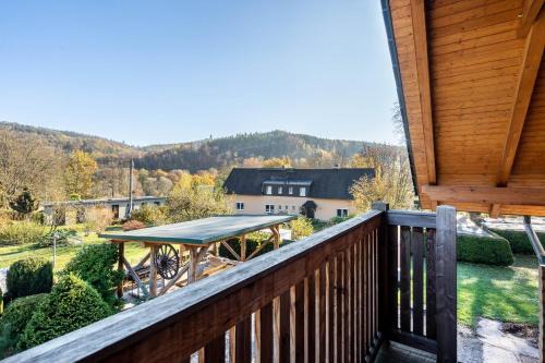 Augustusburg Apartment | Blockhaus - Ferienwohnung Sunrise