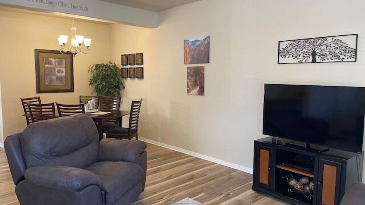Mesquite Condo | Blossom Bungalow by Mesquite Vacation Rentals in the Heart of Mesquite with 2 Car Garage and $510 in free daily activities