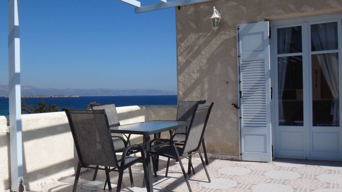 Drios Apartment | Blue and sea views Sea views