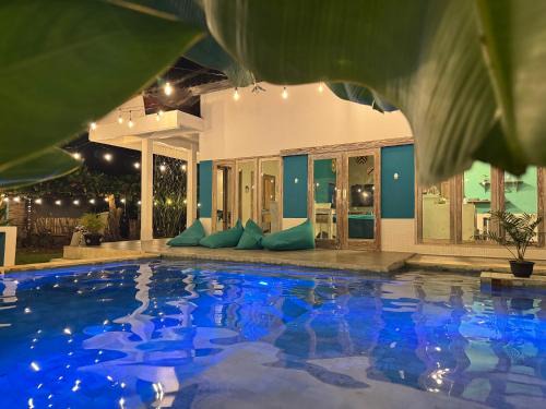 Gili Air Villa | Blue Mermaid Villa Gili Air FAST WIFI