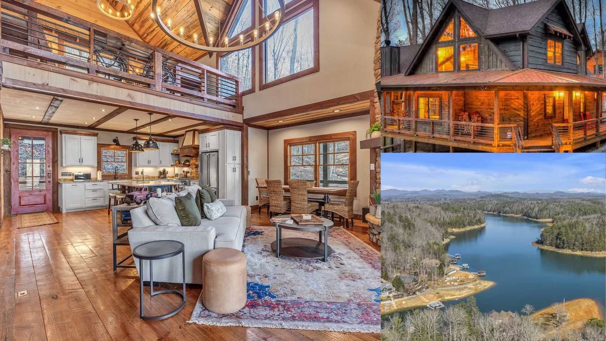 Necowa Cove House | Blue Ridge Lake Retreat w/Hot Tub + All King Beds