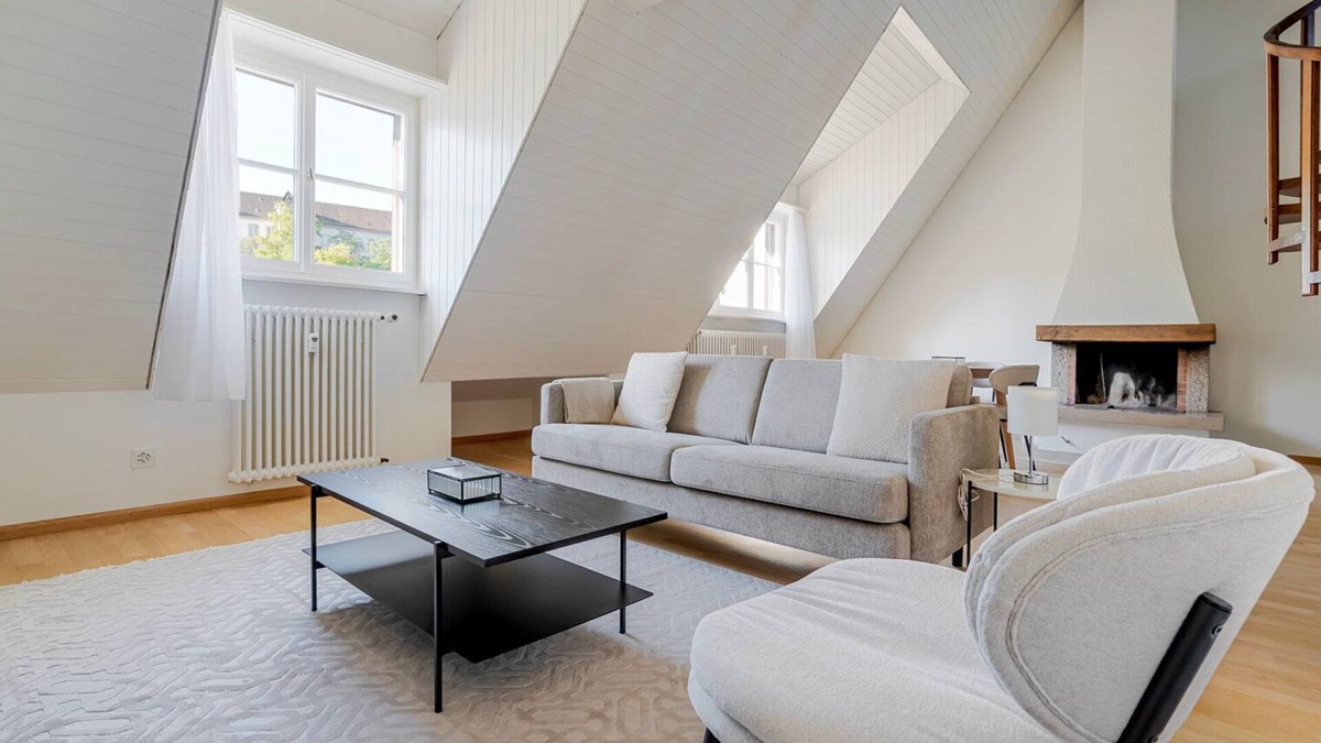 Basel City Centre Apartment | Blueground | Basel-Vorstaedte, river view, nr Rhine