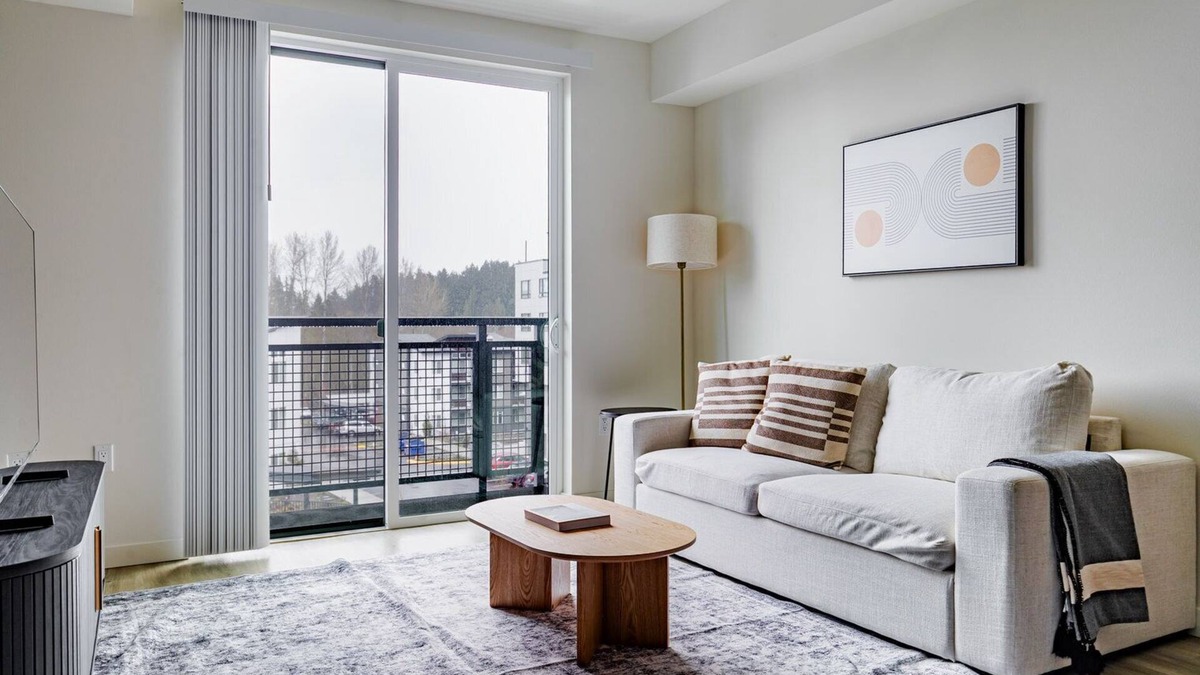 Federal Way Apartment | Blueground | Federal Way, AC, nr parks & mall