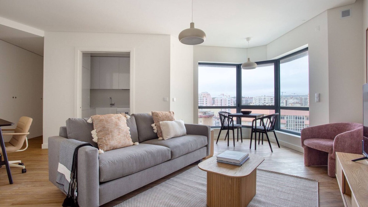 Alges Apartment | Blueground | Oeiras, rooftop