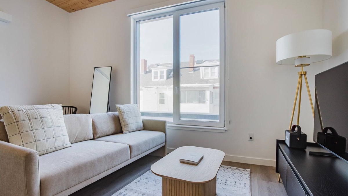 East Somerville Apartment | Blueground | Somerville, gym & AC, nr Assembly