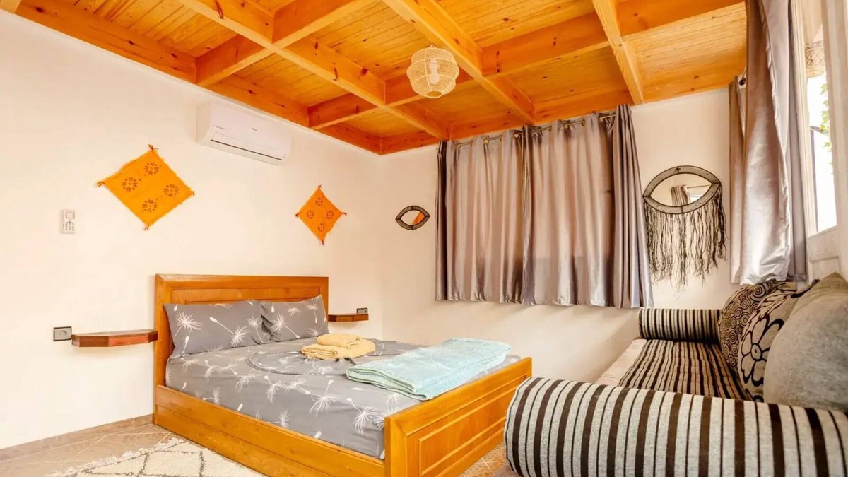 Agadir Apartment | Bluerina - Private Room Double With Seaview and A/C And Breakfast Included
