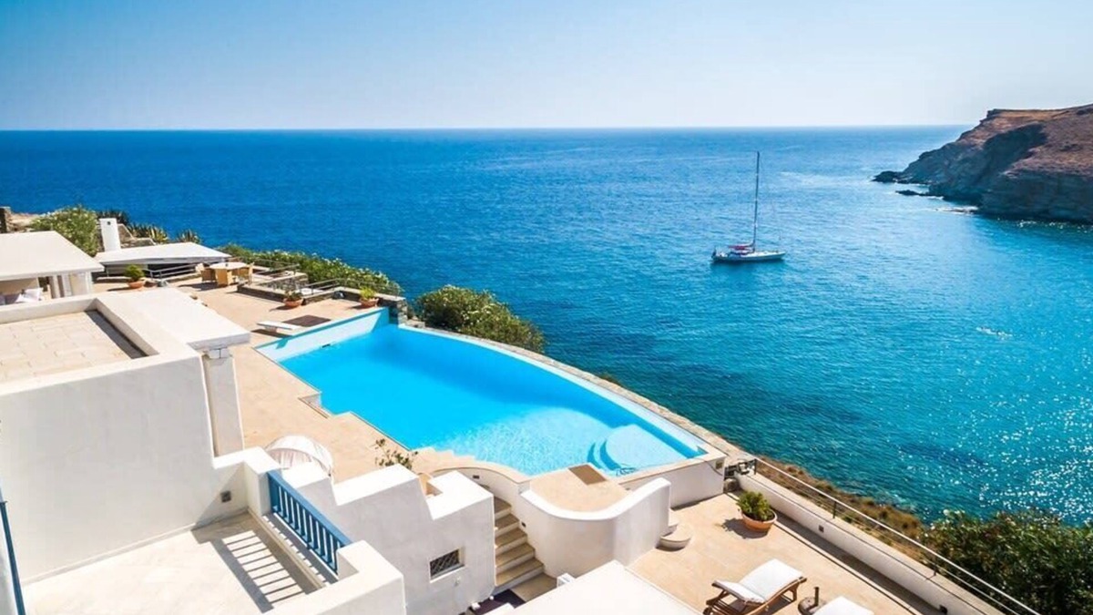 Syros Villa | BluEros Luxury Villa - Syros Private Pool Gem