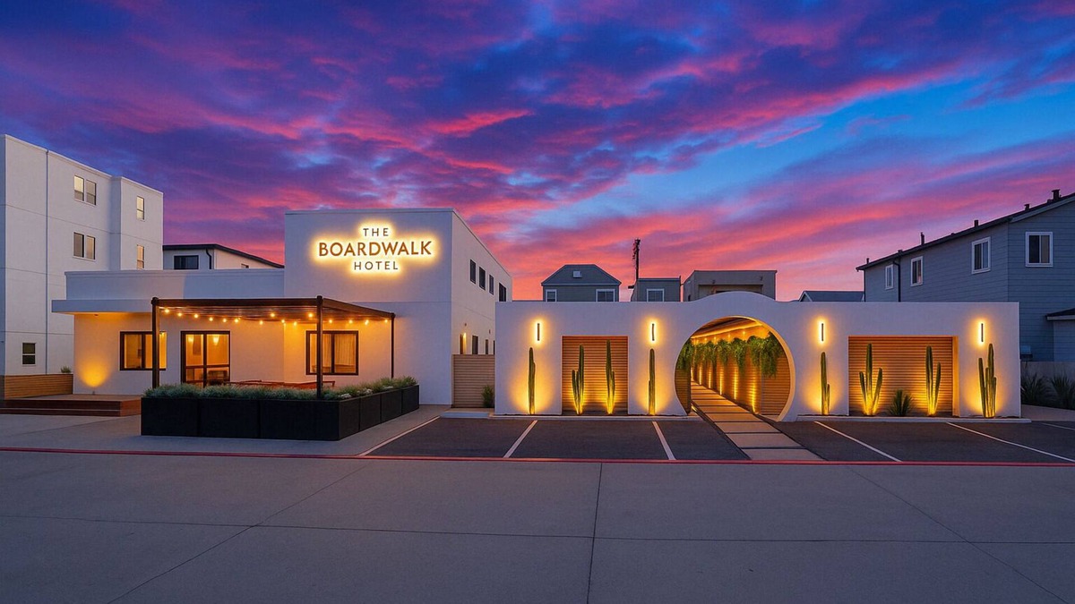 Mission Beach Hotel | Boardwalk Hotel: Bikes, Boards & Beach Gear Included