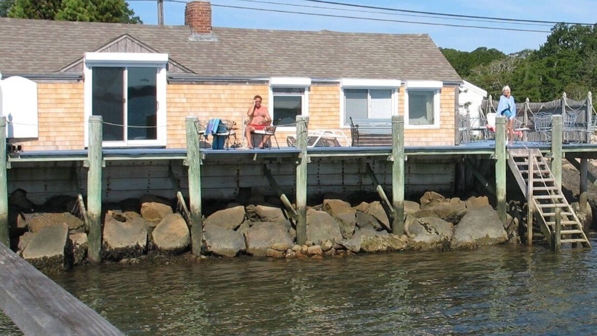 South Orleans House | BOATHOUSE on Pleasant Bay - swim, fish, kayak, etc. right off your front porch.