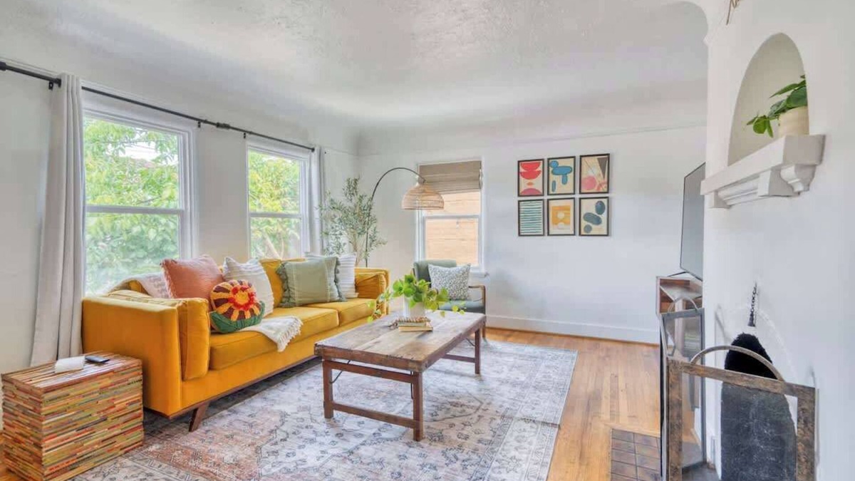 Alberta Arts District House | Boho Vibes | Alberta 2BR Coffee + Culture