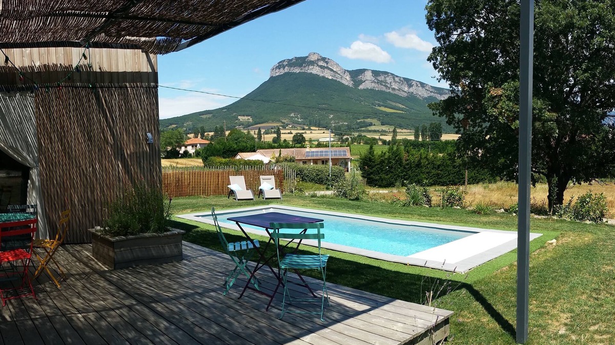 Soyans Cottage | Bois de Garance, comfortable eco-friendly gîte with private pool