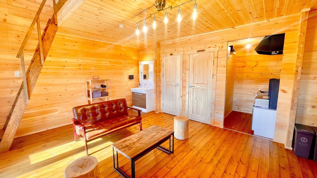 Imazu Cottage | Bonfire BBQ and a new log house SUNXY KITOGE /Takashima Shiga