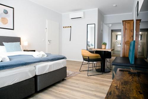 Sankt Augustin Apartment | bonquartier - LUXAPT#3 Chice, moderne Wohnung mit Self Check-In, voll ausgestatteter Küche, Klimaanlage und Parkplatz