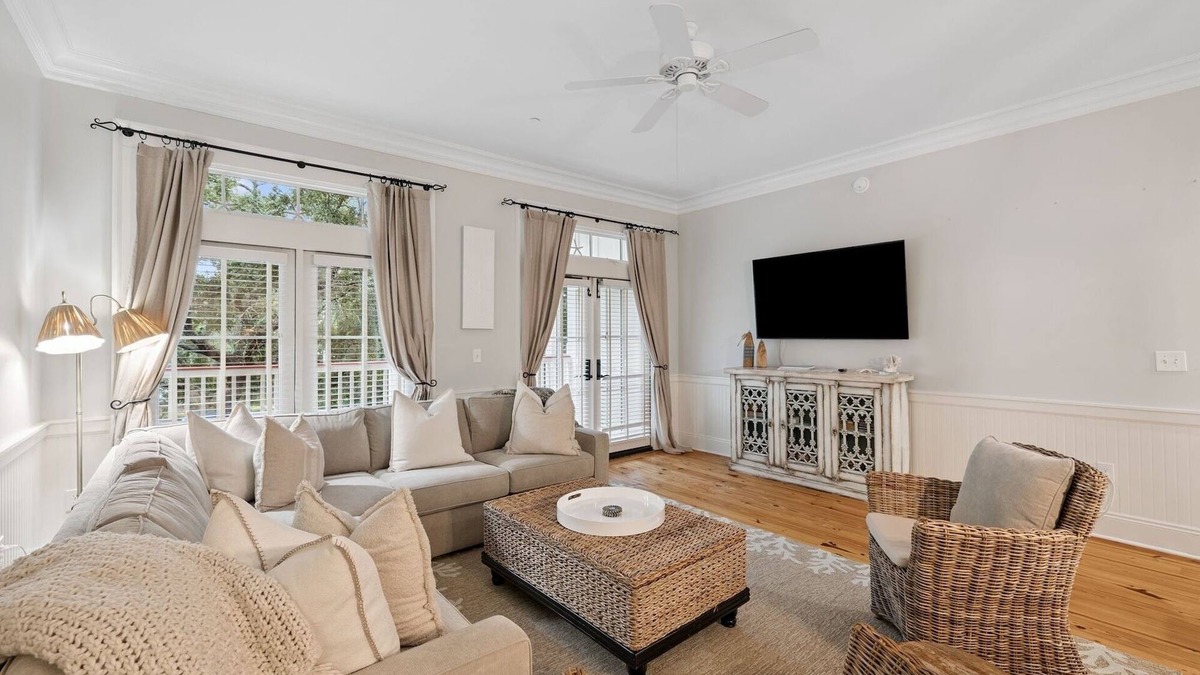 Beach District Condo | Book for Fall! Slice of 30A - Gulf Views, Close to Beach Club! 1 Block to Town Center! Balcony View!