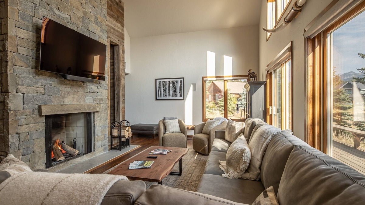 Big Sky House | Book for Winter! Spacious Home near Town Center with Hot Tub! Mountain Views!
