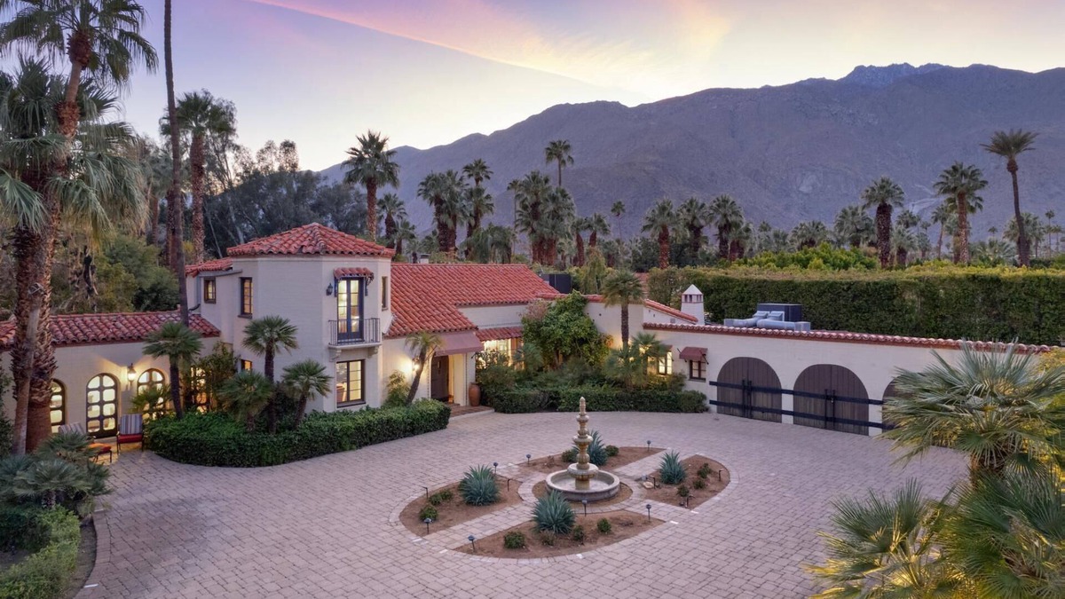 The Movie Colony House | Book Now for Fall! Experience Old Hollywood Glamour! Movie Colony Estate! Pool! Tennis Court!