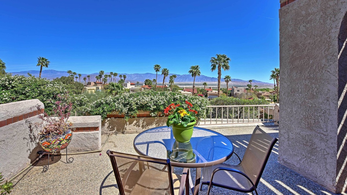 Borrego Springs Condo | Borrego Springs Condo w/Private Patio & Views!