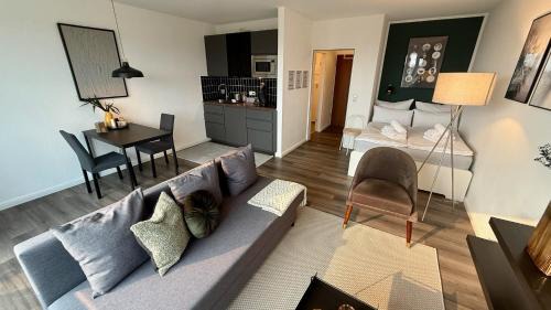 Moers Apartment | BOSTEL 89 - Apartment, in der Altstadt, Klimaanlage, Aufzug