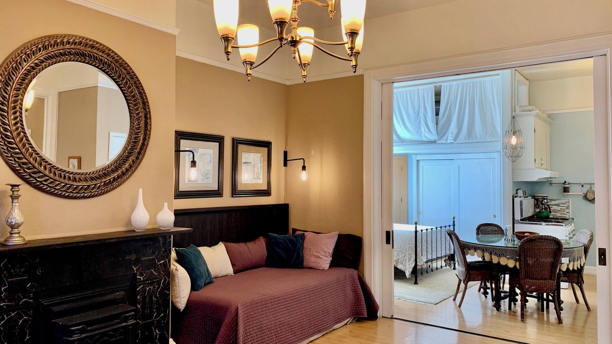 Ocean View and Fourth Street Apartment | Boutique Unit in an Elegant West Berkeley Victorian.