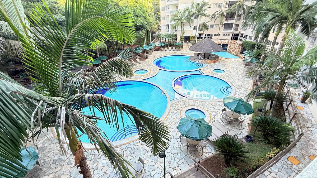 Pousada do Rio Quente Apartment | Paradise Rio Quente/Apto 1 QTO