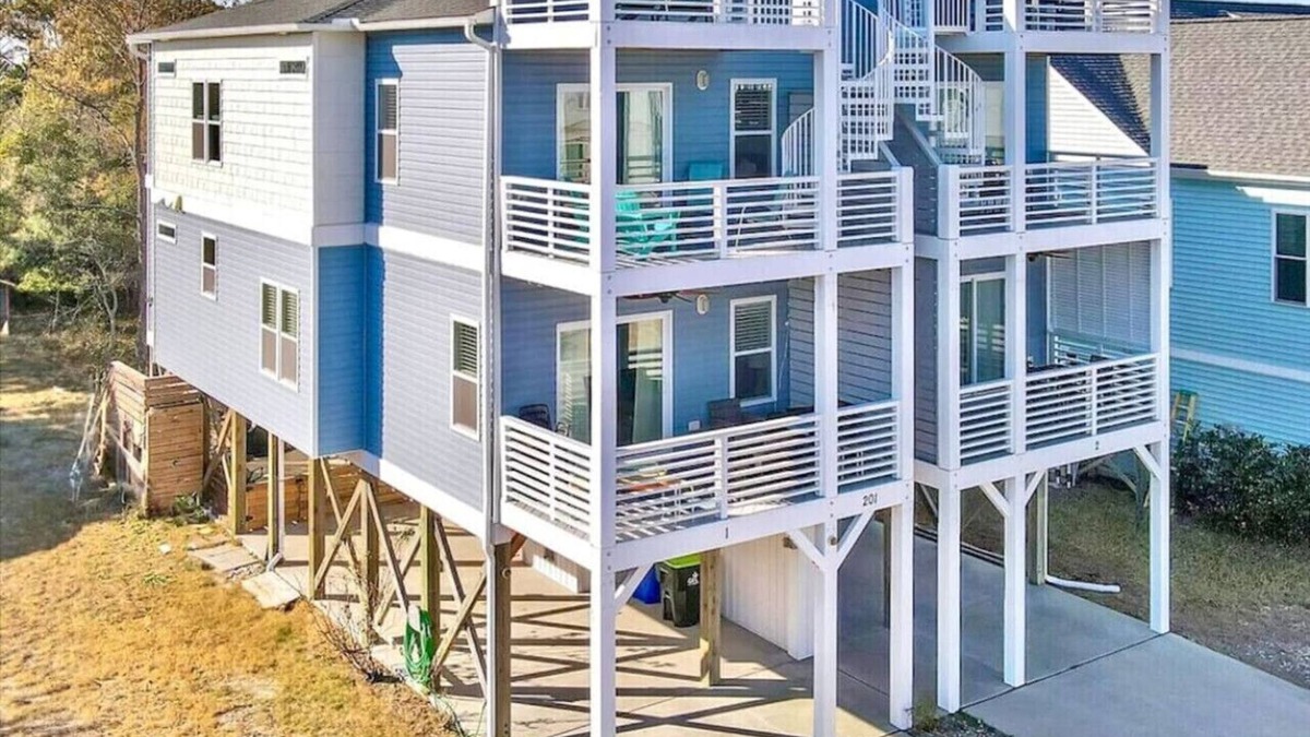 Wilmington Beach Apartment | Brand New! Big Discounts. Steps from the Beach!