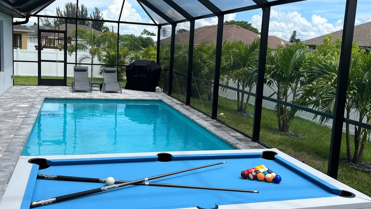 Diplomat House | Brand New Construction Heated Salt Water Pool Home, Paradise in Cape Coral! 🌴