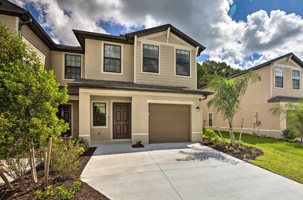 River Hall House | Brand New Fort Myers Townhome Community Pool