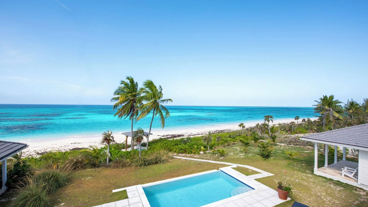 North Palmetto Point House | Brand New Luxury Beachfront Estate with pool on prestigious Banks RD