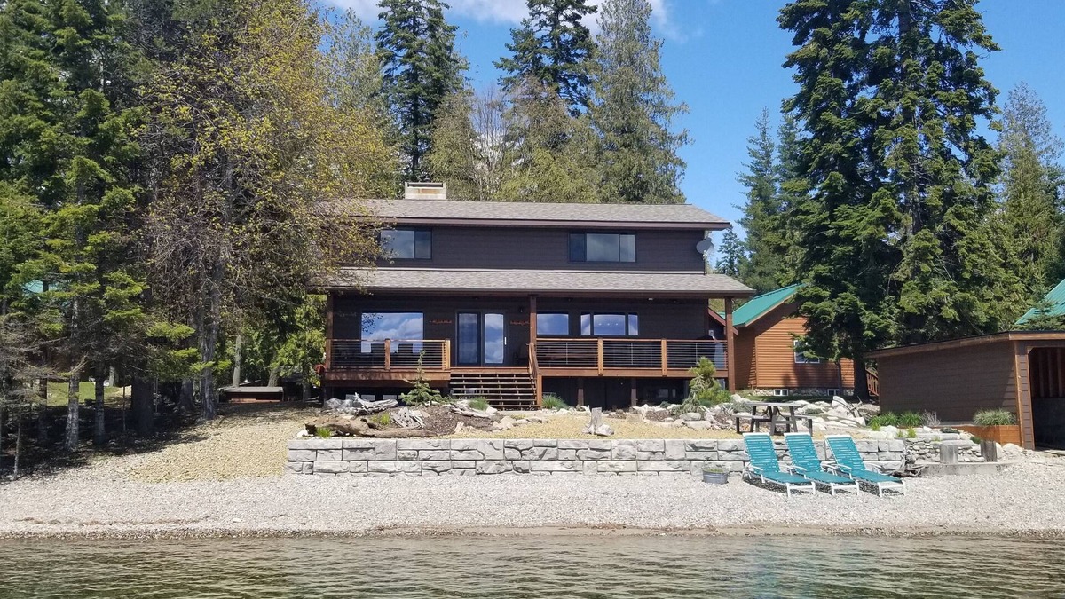 Nordman House | Brand New Listing. Remodeled lake home, private beach and dock