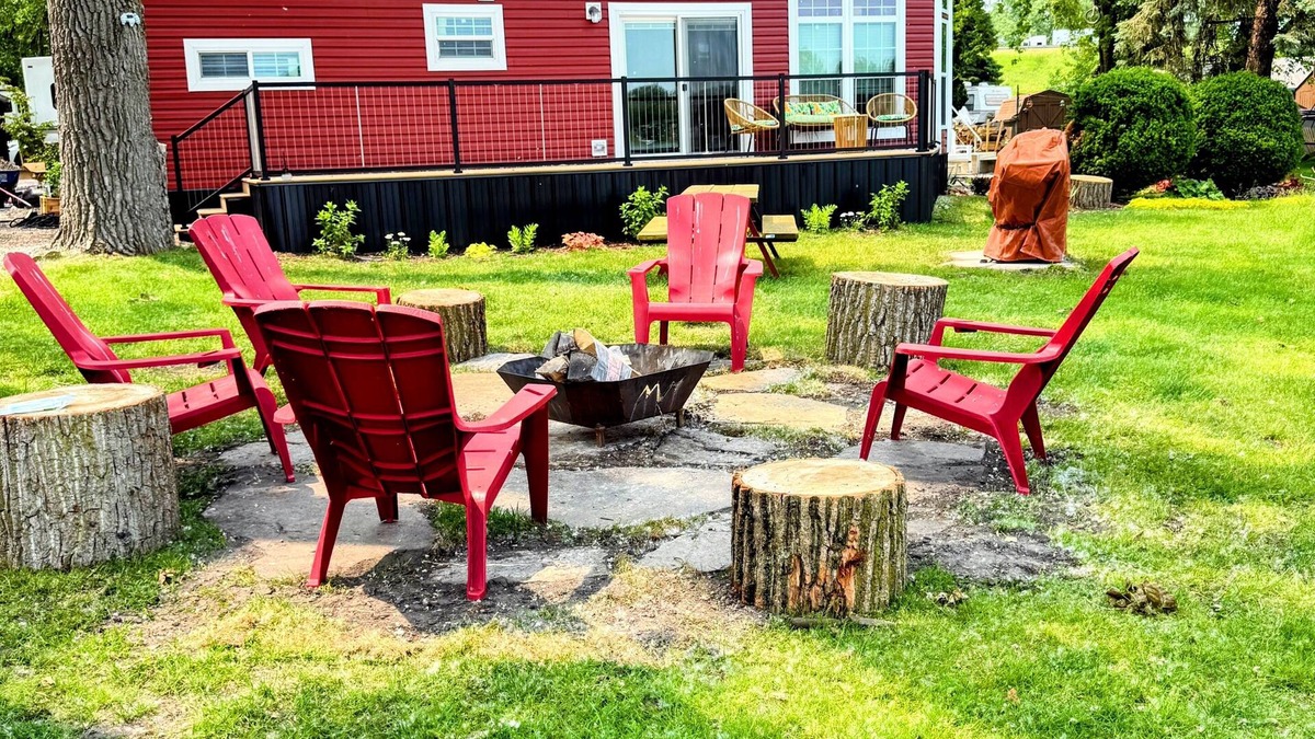 Portage House | Brand New Park Model on Lake Minnehaha with gorgeous view of water. Sleeps 8