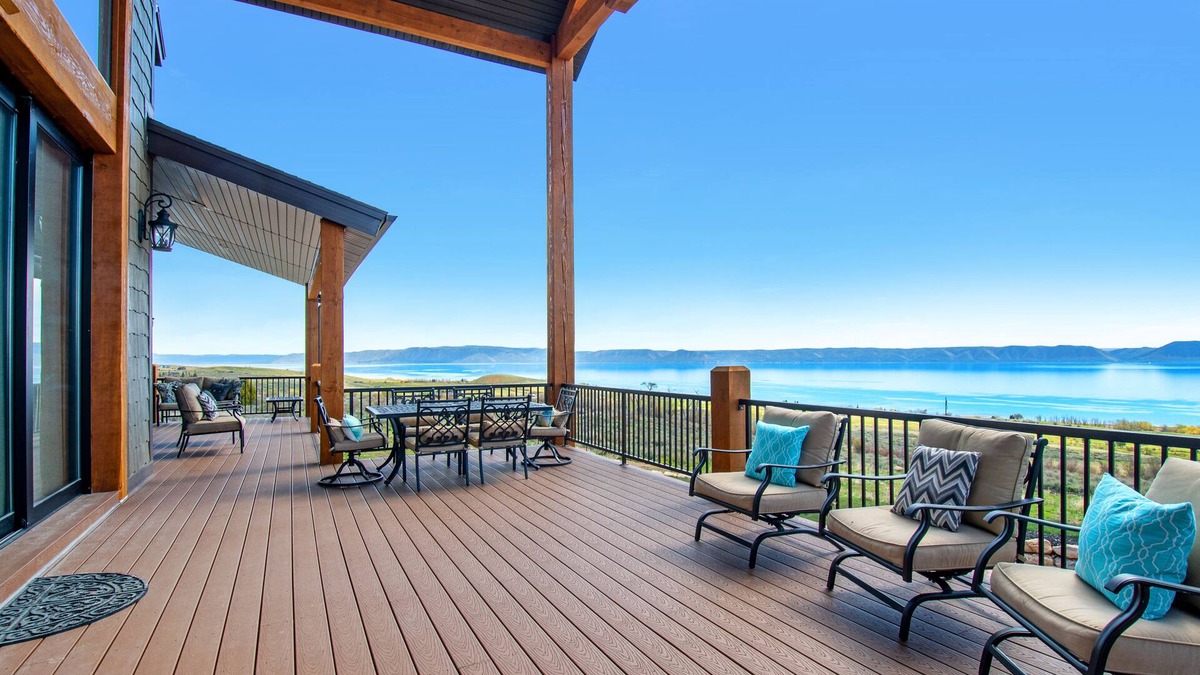 Fish Haven Cabin | Breathtaking Lake Views | 7-Acre Private Retreat w/Theater & Pickleball