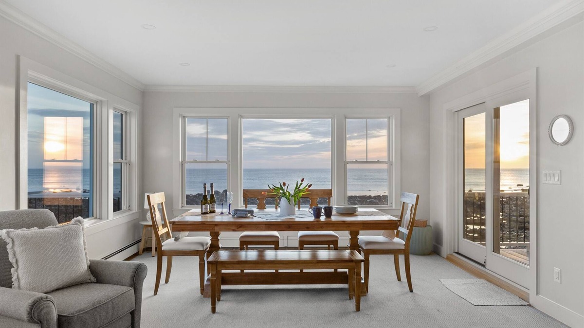 Scituate House | Breathtaking Ocean front at Seaside Waterfront Estate! Hot tub!