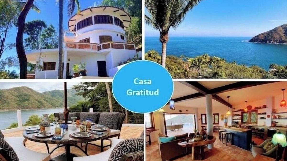 Yelapa House | BREATHTAKING Views-Private Home-Very Comfortable “Casa Gratitud” Yelapa, Mexico