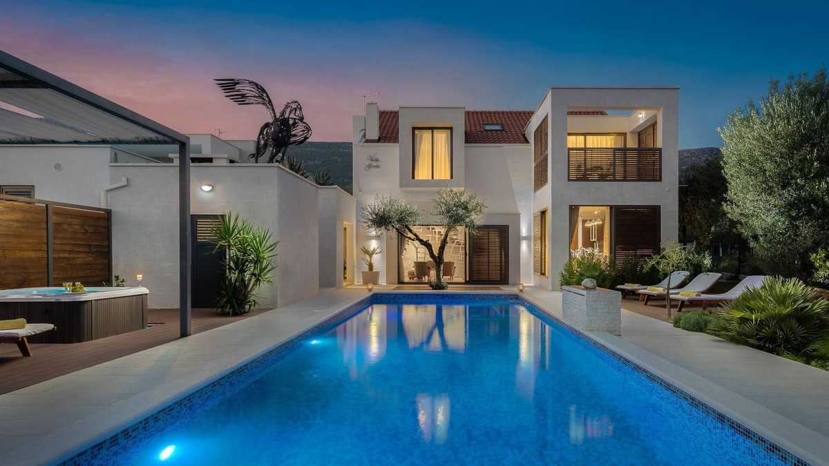 Kastel Stari Villa | Breathtaking Villa With Glorious Pool