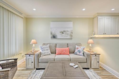 Brigantine Apartment | Brigantine Beach Retreat Swim, Fish, and Shop!