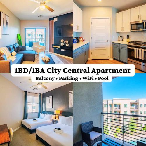 Orange Heights Apartment | Bright 1BR Uptown Biltmore Gym Pool Parking WD