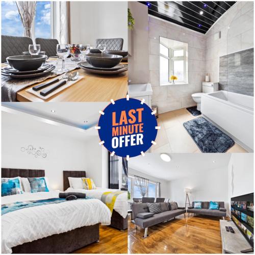 Kenton Apartment | Bright 4BR 2BA Gem in Wembley Harrow - Sleeps 8