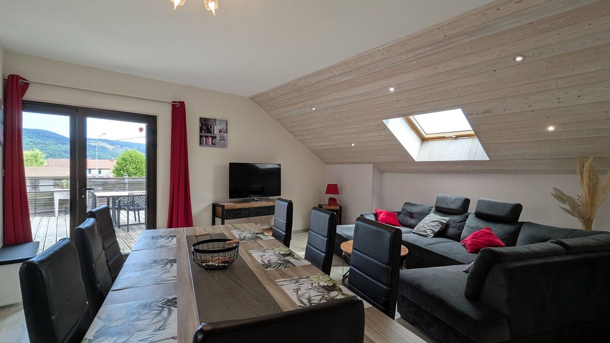Le Thillot Apartment | Bright accommodation for 2 in the High Vosges