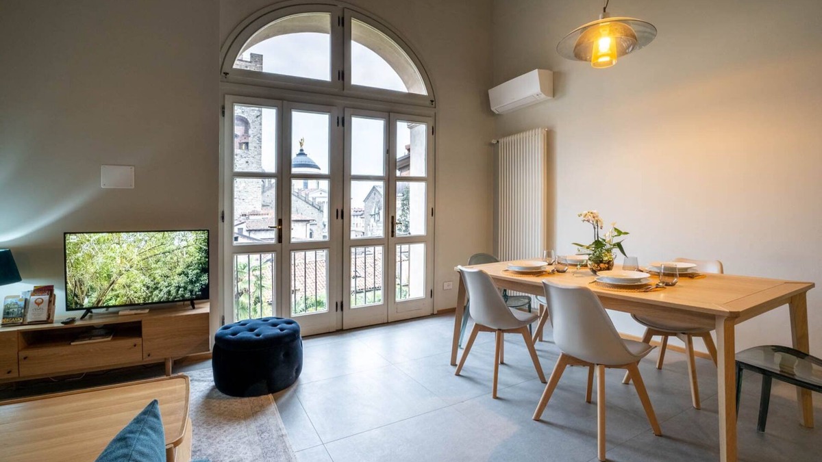 Citta Alta Apartment | Bright and exclusive apartment in the heart of Città Alta renovated to new