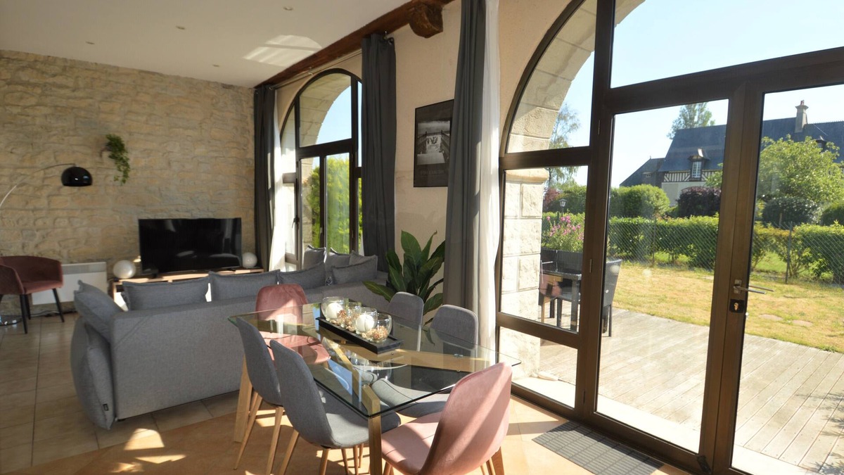 Commes House | Bright apartment with garden - Omaha Beach