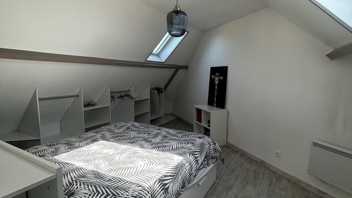 Dunkerque Centre Apartment | Bright duplex, 60 m2 Dunkerque center 2 min from port