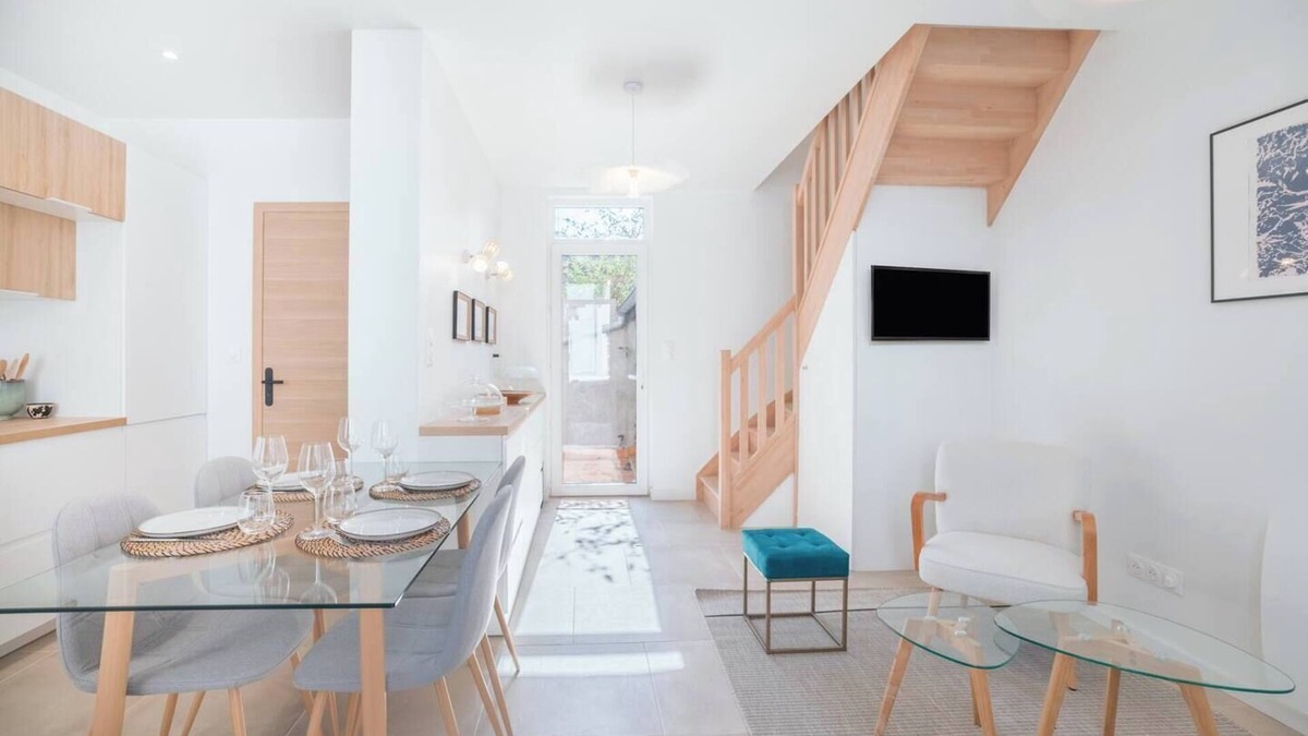 Etaples House | Bright house, center Etaples, 4-6 people, Bright house, center Etaples, 4-6 people